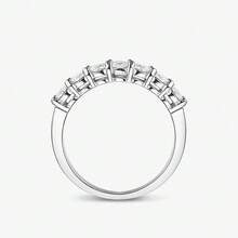 1 Sterling Silver Ring With Diamonds And Closed End, Elegant And Casual, Versatile To Wear, Birthday Gift - Diamond Ring - View 5