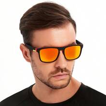 WSZ 2pcs Retro Striped Unisex Sports Glasses, Classic Outdoor Cycling Fishing Driving Beach Glasses, Suitable For Men And Women In Summer - 2PCSF733 - View 3