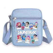 K-Pop Demon Hunter New Cartoon Print Crossbody Bag, Casual Cute Shoulder Bag For Girls & Boys - Multicolor - View 8
