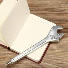 五件套五金工具笔套装，包含扳手、锤子、螺丝刀和黑色墨水，独特的返校礼物 - 彩色 - 查看 6