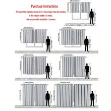 1PC European Chenille Jacquard High-End Blackout Curtain For Luxury Living Room Bedroom Villa Balcony,High Quality Blackout Curtain 84 Inch Long - Baby Blue - View 5