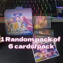 KPOP Girl Group Witch Hunting Themed Collectible Photo Cards, Envelopes, Greeting Cards, Creative Random LOMO Cards - Multicolor - View 12