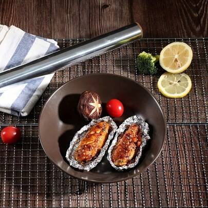 1件装，适用于烘焙、烧烤和食物保鲜——家用和商用皆宜，适用于烤箱、烧烤架、煎炸——耐高温、不粘且易于清洁——用途广泛，是厨房必备品，也是烤箱烘焙或露营的必备之选。是送给妻子和母亲度假的完美礼物。[款式和颜色随机发送]