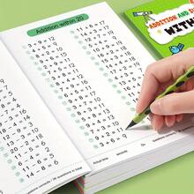 1PC Children's Math Workbook Covering Addition Exercises Within The Range Of 10-100, Interactive Educational Supplies, A Fun Addition And Subtraction Introductory Training Series Designed To Promote Early Addition Practice For Children And Enhance Their Mental Arithmetic Skills. - Multicolor - View 5