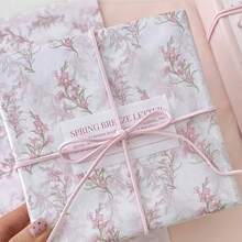 10 piezas/20 piezas/40 piezas Papel de seda con estampado de flores de ciruelo rosa, 20*14 pulgadas, papel de regalo adecuado para bodas, Pascua, Navidad, San Valentín, envoltura de regalos de cumpleaños, envoltura de ramos, relleno de bolsas de regalo y recuerdos de fiesta - Multicolor - Ver 8