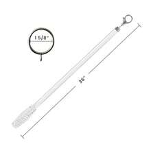 CURTARRA Bob C Acrylic Drape Wands Set Of 2pcs - White - View 2