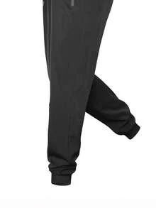 男士百搭休闲运动裤，时尚百搭，春夏款 - 黑色 - 查看 2