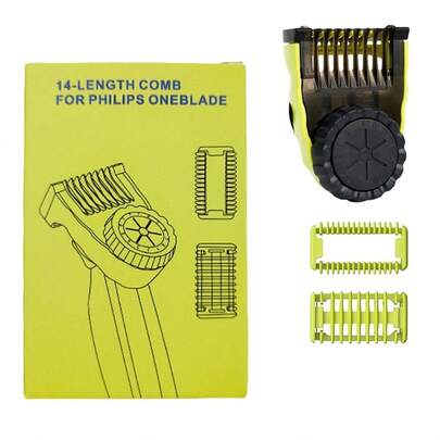 14-Length Adjustable Replacement Comb Guard Protector For One Blade QP2520 QP2530 QP2620 QP2630 Electric Shaver
