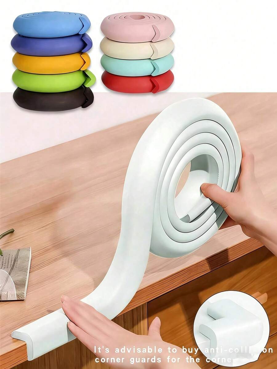 6.5ft Furniture Corner Guards | Protective Foam Pads | Child Safety Adhesive Protectors | Baby Safety Guard Set, Suitable For Tables, Fireplaces, Countertops