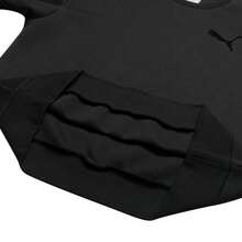 Puma Men's Black Pullover Sweatshirt ESS-ELEVATED-CAT-LOGO-Relaxed-Crew-DK, Minimalist Round Neck, Classic Casual Comfortable Soft Printed Commuter Sweatshirt 636791-01 - Black - View 5