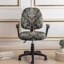 2pcs/Set Detachable & Washable Office Chair Cover, Gaming Chair Seat Protector, Study Chair Slipcover - Multicolor - View 13