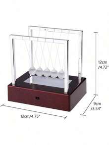 EstiloEstiloZerodis PéNdulo Newton Colorful LED Light Balance Ball Toy, Bola De PéNdulo De Ciencia FíSica Newton Cradle Pelota De Escritorio Juguete Divertido Decoration Art Work GiftsVersióN MejoradaVersióN Mejorada - 1 - Ver 3
