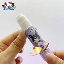 1/3/6/8支装正品三丽鸥库洛米和美乐蒂DIY固体胶棒，高粘度，坚固耐用，适用于学习、办公用品、学生奖励、返校季礼物 - 彩色 - 查看 3