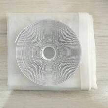 1pc Mosquito Nets For Window,Anti-Mosquito Window Screens,Mesh Anti Insect Air Tulle Invisible Black Fiberglass Mosquitoes And Flies,Simple Detachable Window Screen, No-Drill, Hook And Loop-Attached Screen Mesh - White Net With White Edges - View 12