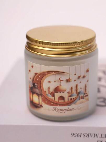 1 Candle, Holiday Blessing Decor, Ramadan Gift. Candle, Gift, Ramadan Gift, Decorative Candle, Soy Wax Candle, Perfect Gift For Friends, Women, Winter, Home Decor