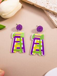 三件套嘉年华耳环，青少年时尚耳环