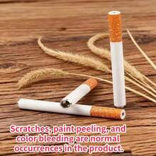 1pc Realistic Cigarette Bubble Metal Tube, Used For Blowing Bubbles, Please Use With Soap Solution. We Do Not Include Soap Solution, Metal Mini Bubble Sticks - One Size Fits All - View 11