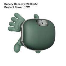 多功能仿真人手五指颈肩按摩器，配备颈肩电动按摩功能，特别适合颈背护理。 - 綠色 - 查看 3