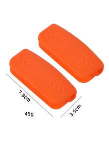 1pc Random Silicone Anti-Scald Anti-Slip Silicone Pot Handle Holder, Kitchen Accessory - Multicolor - View 9