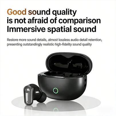 MEIYIXING Nuevos auriculares inalámbricos TWS - El diseño ergonómico maximiza la comodidad y proporciona una calidad de sonido de alta fidelidad. Llamadas estéreo HD - ¡La opción ideal para usuarios de Android, entusiastas del fitness y amantes de la música!