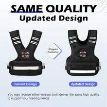 Chaleco con peso ajustable para mujeres y hombres, 4-10 libras/12-20 libras/20-32 libras con 6 pesos de arena de hierro, chaleco de peso corporal con tira reflectante para correr, caminar - B - Ver 10