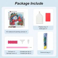 Cardinal Diamond Painting Kit For Adults, 5D Snowman Diamond Art Beginners - DIY Full Diamond Dot Gem Art Paintings, Suitable Gifts, And Home Decoration Crafts, 12x12Inch - Nhiều màu - Xem 8