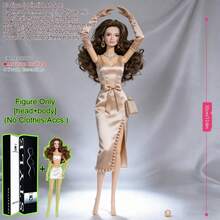 12.6 Inch 1/6 Scale MJD/BJD Super Model Doll, 12-Joint Ball-Jointed Articulated Posable, Exquisite Realistic Makeup Smooth Skin Fluffy Hair, DIY Outfit-Friendly, Premium Holiday Souvenir Birthday Christmas Valentine's Gift, Collector-Grade Display Ornament (Doll Only, No Clothes) - DollOnlyNoAttire - View 20