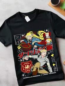 Senshi-Shirt Senshi Food Delicious In Dungeon Shirt All Size - màu đen - Xem 1