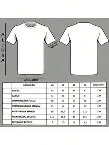 Children's And Teen T-Shirts, Boys And Girls, Gospel Theme, All About Him, Ages 2 To 16, Jesus - 白色 - 查看 6