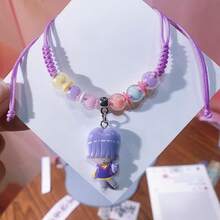 K-POP 女团 Lumi 电影同款手链，韩国明星 Lumi 电影同款周边，独特设计，可爱卡通手链，生日节日配饰，礼物 - 彩色 - 查看 9