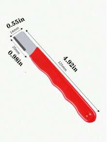 Three Level Multifunctional Handheld Knife Sharpener, Anti Slip Base Quick Sharpening Tool, Kitchen Knife Accessories - Multicolor - View 7