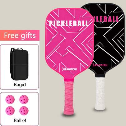 2pcs Pickleball Paddle Set, Suitable For Outdoor Sports