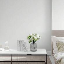 Silk Peony Flowers For Elegant Home Decoration, Indoor Artificial Flower Bundles, Dual Sets Of Fake Bouquets, Faux Floral Arrangements For Dining Table Centerpieces, Pure White - White - View 1