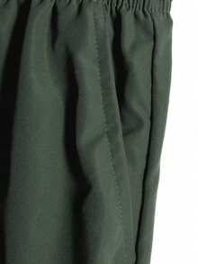 Men's Sports Pants, Running & Fitness Shorts, Multi-Pocket Casual Cargo Pants, Straight Leg Drawstring, Spring/Summer