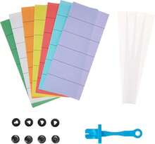 Leviton Twist And Mount Patch Panel, CAT 6 24 Port, 476TM-624, Black - ColorE - View 4