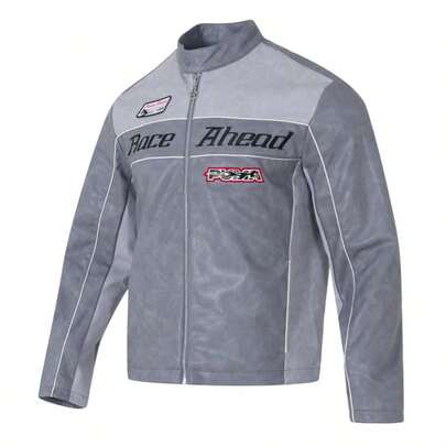 Puma 男女通用轻便舒适休闲运动夹克 RACE-AHEAD-PU-JKT 636031-71