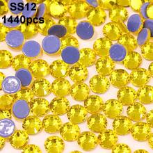 SS6 2mm-SS12 3mm，1440颗/包；SS16 4mm，720颗/包；SS20 4.8mm，360颗/包；SS30 6.4mm，288颗/包；圆形平底玻璃水晶水钻，多色水晶宝石，DMC热熔珠，适用于DIY美甲、服装、包包、鞋子、工艺品、闪亮美甲贴纸装饰