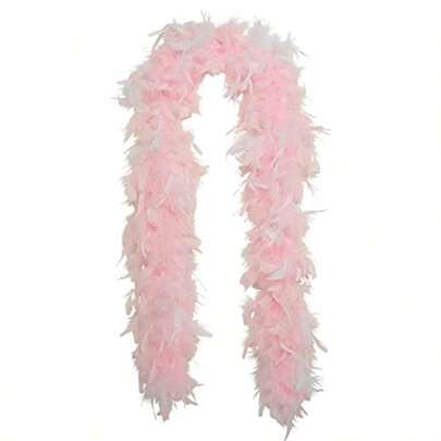 Princess Pink Feater Boa - 72" 1 Piece - Perfect  Princess Dress Up Cristmas Alloween And Temed Parties