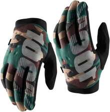 100% BRISKER Cold Weather Motocross &Amp; Mountain Bike Gloves - Warm Winter MTB &Amp; MX Powersport Racing Protective Gear - ColorC - 查看 1
