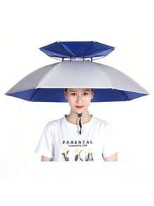 Umbrella Hat, New Style Rainhat Sun Hat Fishing Sunshade Hat Umbrella-Style UV Protection Headwear,Spring Summer Picks,Brides Maid Gifts,Room,Bedroom Deccor,Bedroom Deccor,Beach,Travel,For Men,For Women,Vacation
