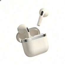 时尚入耳式蓝牙耳机，皮革纹理，小巧设计，超长续航，通用耳机，带麦克风，适用于所有智能手机。 - 彩色 - 查看 8