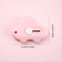 1pc/2pcs Cute Mini Car Shaped Utility Knife, Portable Small Size Student Stationery, Craft Knife, Paper Cutter, Package Opener