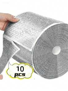 20pcs Ultra-Fine Fiber Steel Wool Cleaning Pads - Double-Sided Reusable Kitchen Cleaning Pads, Can Clean Dishes, Cutlery And Cookware Without Scratches - Multicolor - View 1