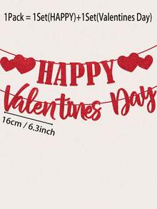 2 Bộ Dây Treo Trang Trí Ngày Valentine Lãng Mạn. Trang trí Ngày Valentine hình trái tim lớn, vòng hoa treo Ngày Valentine, dây cờ Ngày Valentine, đồ trang trí Ngày Valentine, thích hợp cho các bữa tiệc Ngày Valentine, sự kiện lớn, cũng như tiệc cưới, trang trí nhà hàng, khách sạn, phòng ngủ, phòng khách như một điểm nhấn ngọt ngào. - Nhiều màu - Xem 8