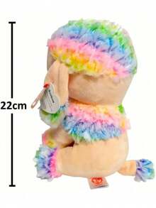 EstiloTendenciaTy (Gorro de Tailandia Booz Rainbow (Perro) Talla M Juguete de Peluche 37223Calidad PremiumVersión Mejorada