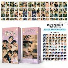 30pcs Postcard + 30pcs LOMO Card + 360pcs Sticker K-Pop Photocards Box Set, High-Definition Photos, LOMO Cards, Fandom Merchandise, Holiday Gift, Postcard Collection, Small Gift - Multicolor - View 8