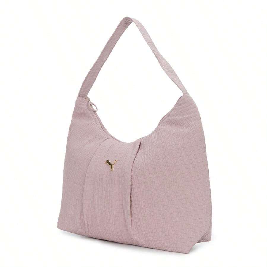 Puma Women's UP-Slouchy-Hobo-Bag, Minimalist Casual Commuter Outdoor Shoulder Bag 092180-02 - Sandstone Brown Powder - View 1