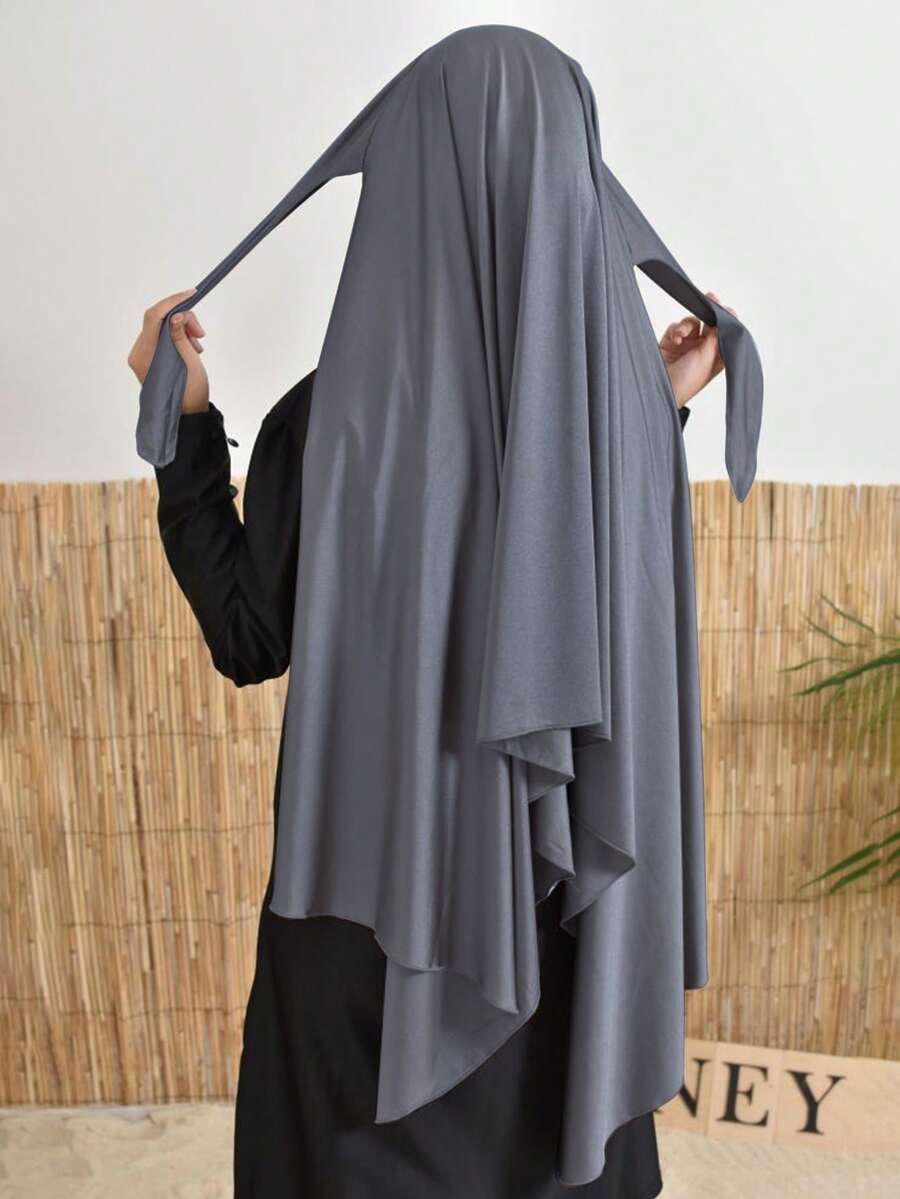 1 chiếc khăn quàng cổ cotton kiểu dáng Hồi giáo dành cho nữ, thanh lịch, giản dị, thời trang, phù hợp cho mọi mùa, chất liệu vải dệt kim cao cấp, thoải mái và mềm mại.