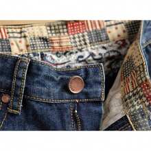 Men's Ripped Shorts & Jeans Summer Casual Classic Straight Distressed Ripped Short JeansA Valentine's Day XJS7 - 304#黑色 - 查看 2