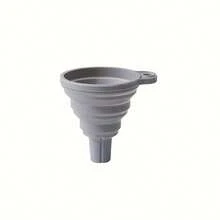 1 Foldable Silicone Funnel - Mini, Food S Kitchen Tool For Convenient Liquid Distribution